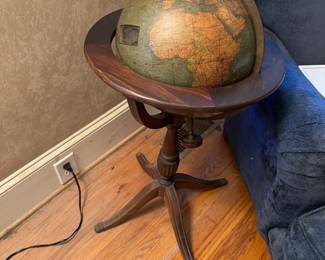 Vintage globe