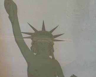 Miss Liberty signed