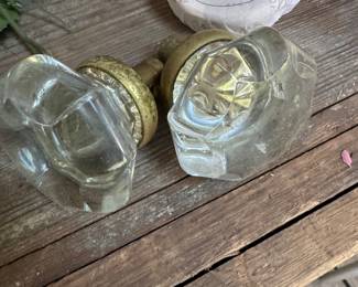 Antique door knobs