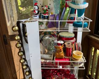 Lots of Christmas supplies