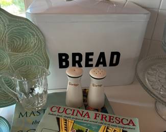 Bread box and more cookbooks