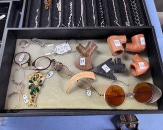 Glasses and pipes and more