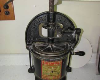 Enterprise No. 31 fruit / lard press