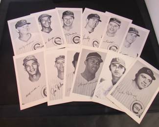 1973 Chicago Cubs photo pack