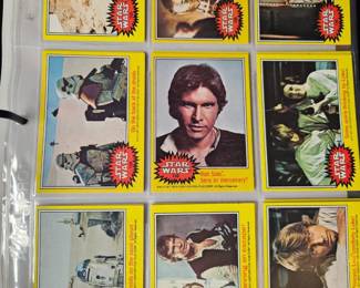 1977 Star Wars 3rd series ( lot of 22 )