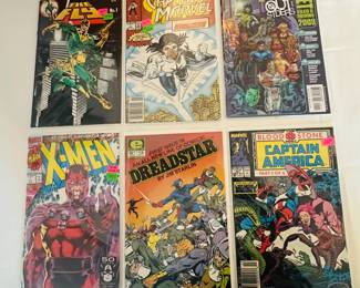 From a collection of 75 comics purchased at an auction of a closing comic book store twenty years ago. Features used 1950s Disney comics, and as-new Super Hero comics from the 1990s. Several are First Issue. Make an offer for any and all.