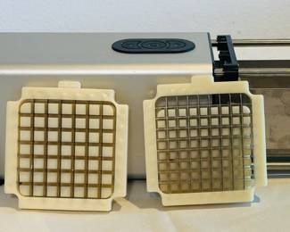 Electric French fry cutter - great for veggies! Make your own carrot & celery sticks.