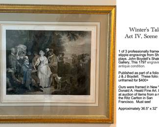 1797 Stipple Engraving. See description with photo.
