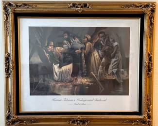 Harriet Tubman Framed Print " The Underground Railroad" by Paul Collins