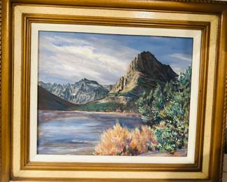 One of several original paintings by long-time El Segundo Artist Suz Anne Kear. So many different subjects and styles! Look for a much larger sampling later this summer at another location in El Segundo.