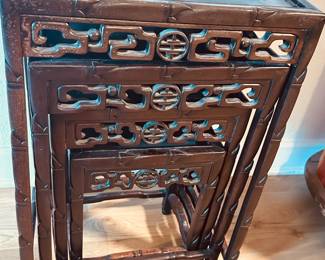 Four nesting tables