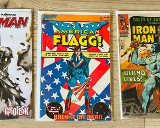 From a collection of 75 comics purchased at an auction of a closing comic book store twenty years ago. Features used 1950s Disney comics, and as-new Super Hero comics from the 1990s. Several are First Issue. Make an offer for any and all.