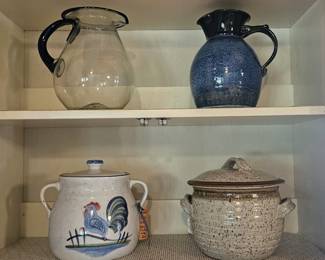 cookie jars and pitchers