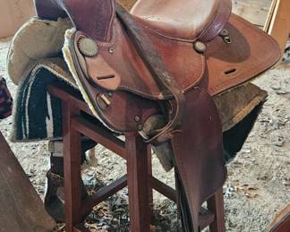 Vintage saddle