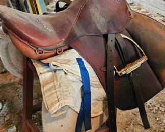 Vintage saddle