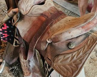 Vintage saddle