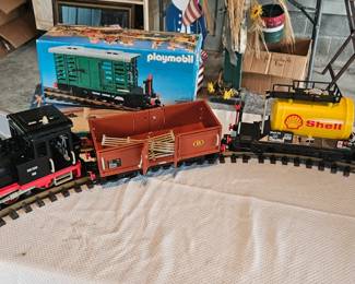 Playmobil train set