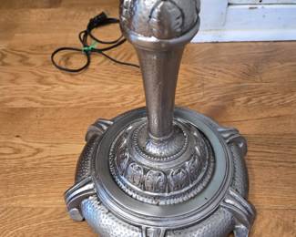 Base of floor lamp.