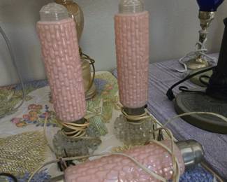 3 piece set of bedroom lamps.  
