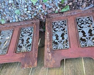 Part of Three Piece Set CAST IRON AND METAL.