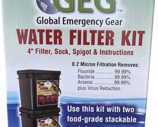 NEW GEG Portable Water Filter Kit