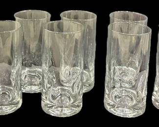 Vintage Pinched Crisa Impressions Tumblers