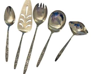 Mid Century Spring Bouquet Flatware