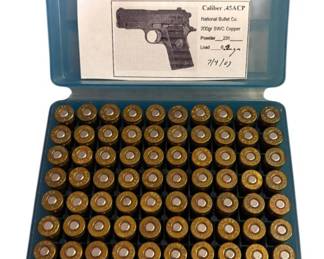 Box of 50 .45 ACP Ammo