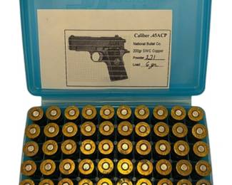 Box Of 100 .45 APC Ammunition
