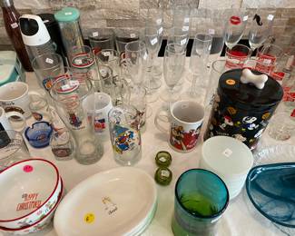 Collectibles and bar ware