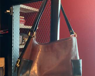 Leather handbag