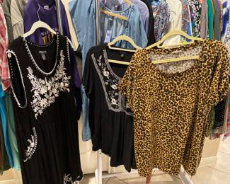 Client close out of poshmark store, many nice clothes, some designer brands, sizes up to 2X
