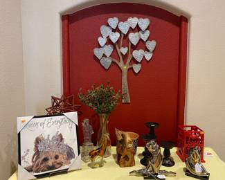 Welcome to our lovely home, filled with color and collectibles of every kind