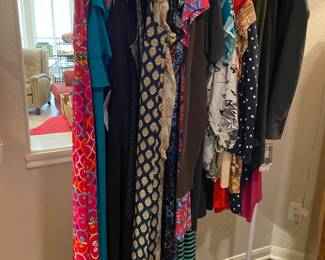 Client close out of poshmark store, many nice clothes, some designer brands, some with original tags