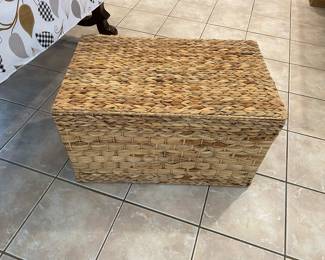 Rattan storage