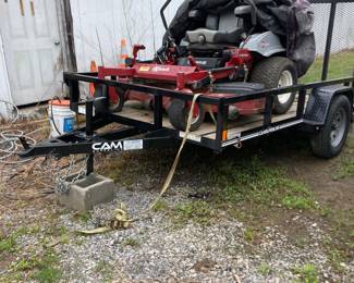 X mark Mower has 377 hours, Trailer is only 1 year old