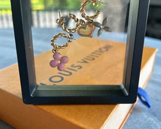 Louis Vuitton earrings (set of 3)