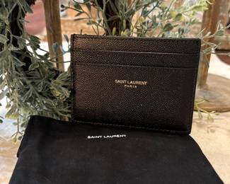 Saint Laurant card holder