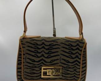 Fendi tiger shoulder bag