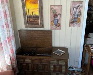 vintage Zenith stereo console (needs work)