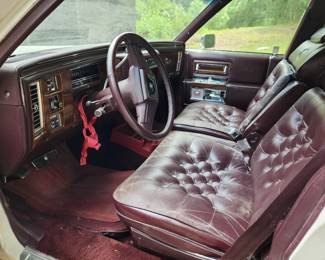 Leather interior...needs cleaning