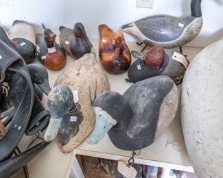 Sooo many ducks...most are signed and collectible