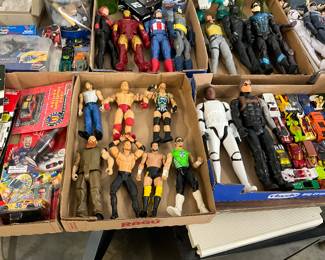 Assorted Action Figures Toys