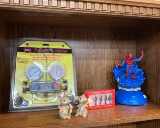 Manifold Gauge Set - Mice Figurines - Spiderman Webb Shooter