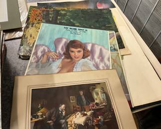 Assorted Prints & Calendars