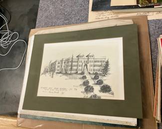 Source Hill High School, Johnson City TN Drawing