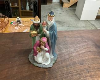 Homco #1473 Three Wise Men Figurine