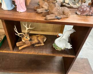 Homco Buck Figurine - Homco Swan Figurine