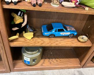 Daffy Duck Plush - Die Cast Car - Porcelain Trinket Basket Bowl
