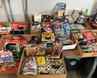 Assorted NASCAR Memorabilia Collectibles